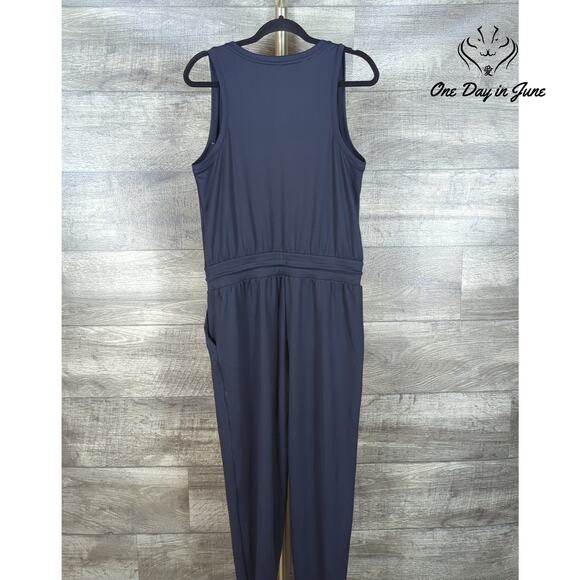 Zella Sleeveless Drawstring Jumpsuit Size M - Picture 2 of 6